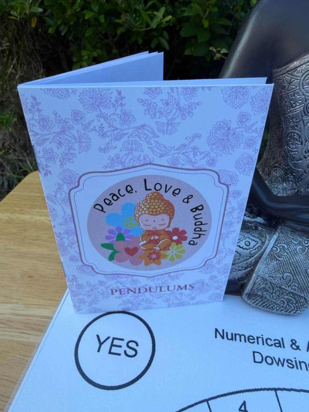 Reiki Infused 7 Chakra Orgonite Dowsing/Divination Pendulum with Chart & Guide - Picture 10 of 16